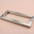 High Quality Stainless steel 304 Satin Glass Door Pull Handle Set for commerical or recident house